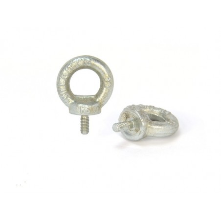 Screw M6 with eye (zinc steel)