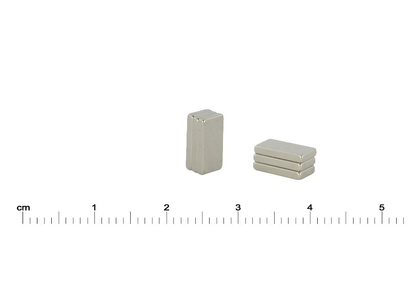 10 x 3 x 1,5 / N38 - Neodímium mágnes (NdFeB)