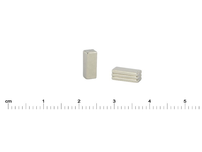 10 X 4 X 1,2 / N38 - Neodimio magnetas (NdFeB)