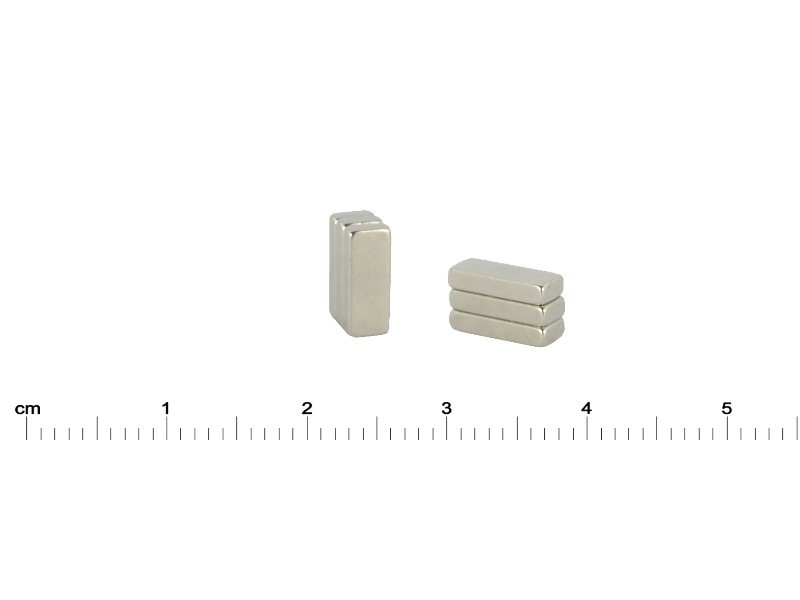 10 x 4 x 2 / N38 - Neodym Magnet (NdFeB)
