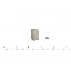 3 x 2,5 x 1 / N38 - magnet de neodim (NdFeB)