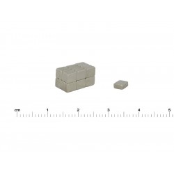 5 x 4 x 2 / N38 - Magnete al neodimio (NdFeB)