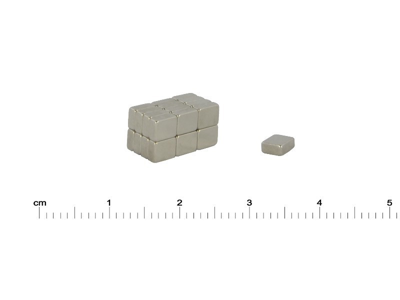 5 x 4 x 2 / N38 - Neodüüm magnet (NdFeB)