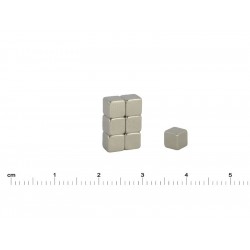 5 x 5 x 5 / N42 - Aimant en néodyme (NdFeB)