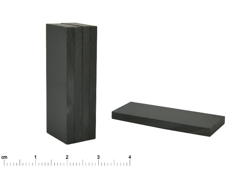 40 x 15 x 3 / F30 - ferrittmagnet