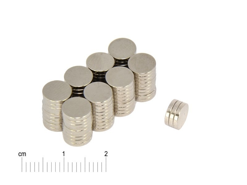 D7 x 1,2 / N38 - Neodimov magnet (NdFeB)