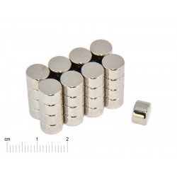 D8 x 5 / N38 - Neodymový magnet (NdFeB)