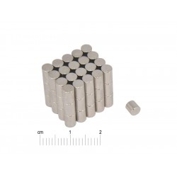 D4 x 6 / N35 - Neodymový magnet (NdFeB)