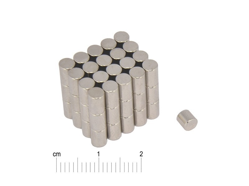 D4 x 6 / N35 - Neodymový magnet (NdFeB)
