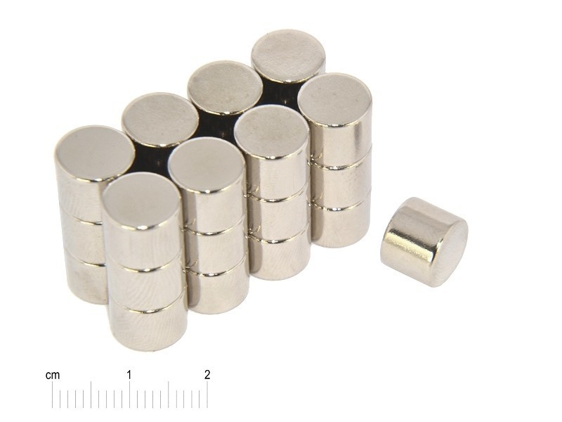 D10 x 8 / N42 - Neodyymimagneetti (NdFeB)