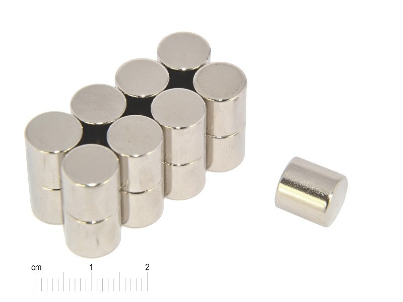 D10 x 10 / N38 - Neodymium magnet (NdFeB)