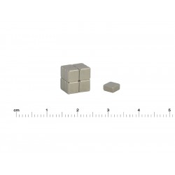 5 X 5 X 2,5 / N38 - Neodīma magnēts (NdFeB)