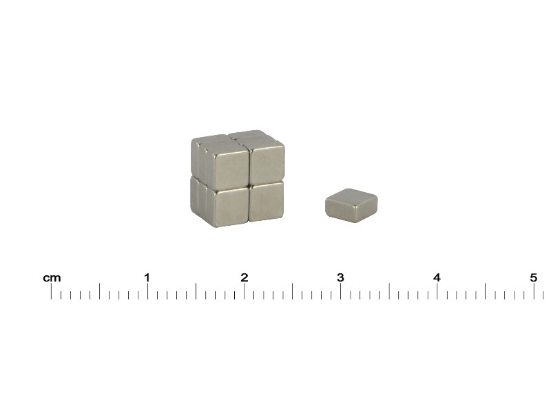 5 X 5 X 2,5 / N38 - Neodymium magnet (NdFeB)
