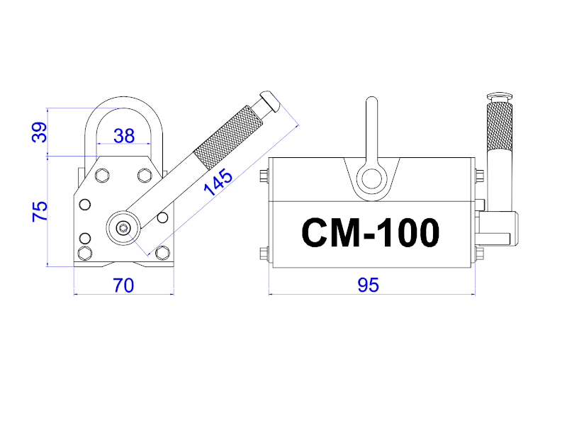 Повдигащ магнит CM100
