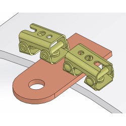 Nastaviteľné magnetické v-plochy (sada) MVDF-42 Stronghandtools