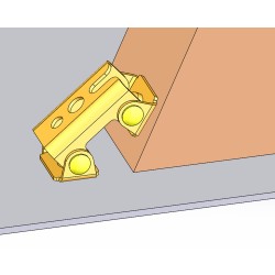 Justerbare magnetiske v-pads (sæt) MVDF-42 Stronghandtools