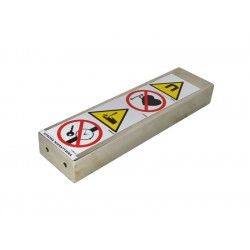 Placa magnética para separación de hierro (impermeable) 450x120x60 / N52