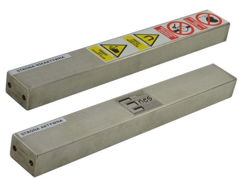 Plattenmagnet zur Eisenseparierung (wasserdicht) 750x60x40 / N52