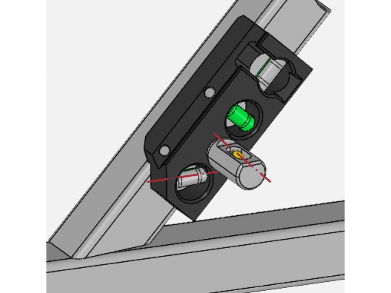 Magneettinen 3-akselinen vaaka LM4625 Stronghandtools