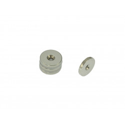 D20 x d7/3,5 x 3 / N38 - magnet de neodim (NdFeB)