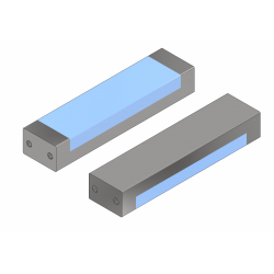 Plate magnet for iron separation (waterproof) 250x60x40 / N52