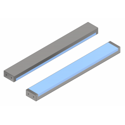 Plate magnet for iron separation (waterproof) 1000x120x60 / N52