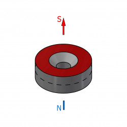 D14 x d7,2/3,6 x 5 / N38 - Neodimov magnet (NdFeB)