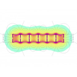 Magnetischer Filterstab (wasserdicht) 32 x 125 / 2 x M6in / N52