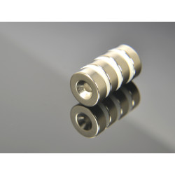 D14 x d7,2/3,6 x 5 / N38 - Magnete al neodimio (NdFeB)