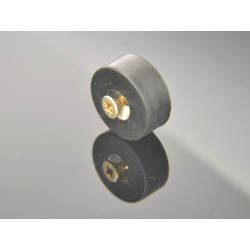 D26,5 x d10,5/4,3 x 11,5 / N42 - Neodymium magneet (NdFeB) in rubber