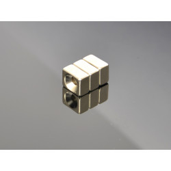 10 X 8 X 5 - D7/d3,5 / N38 - Neodymium magneet (NdFeB)