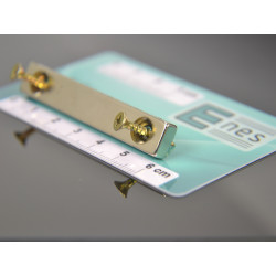 60 X 10 X 5 - D7,2/d3,6 / N38 - Neodimov magnet (NdFeB)