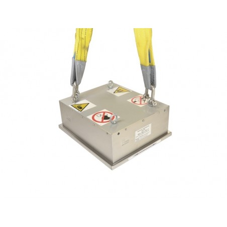 Magnete sospeso per la separazione del ferro 350X420X150 / F con piastra di pulizia