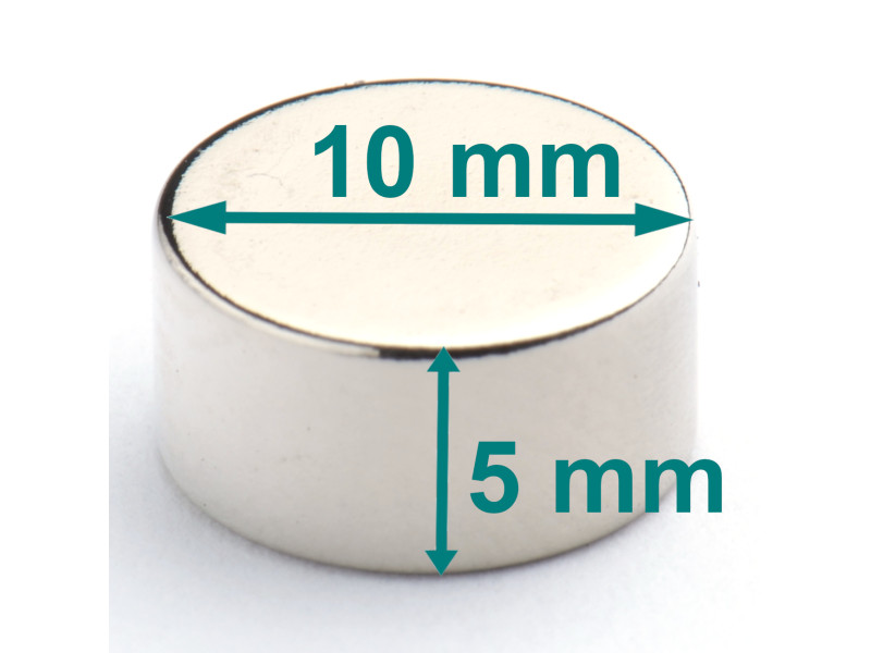 D10x5 neodymmagnet