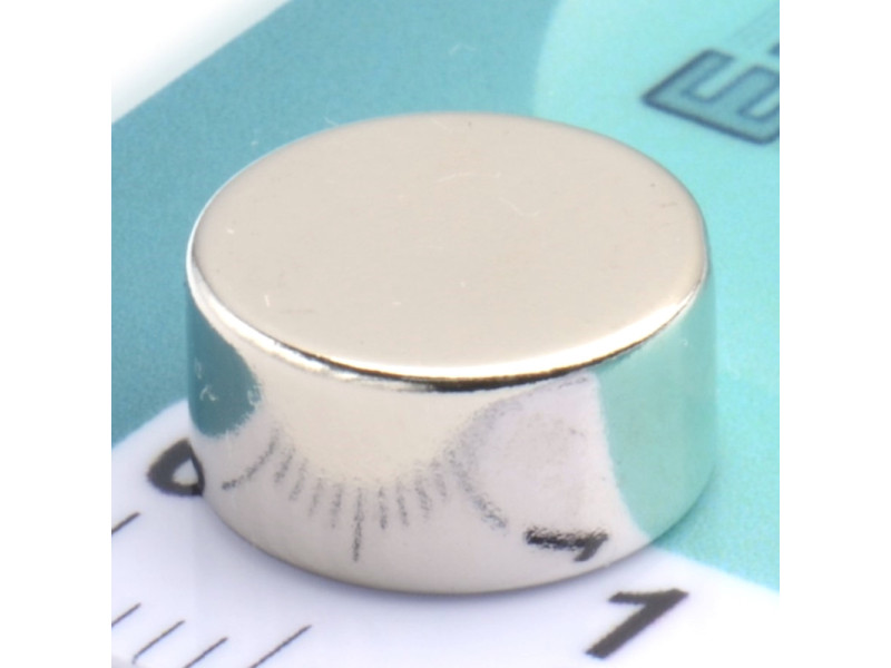 D10 x 5 / N38 - Neodimov magnet (NdFeB)