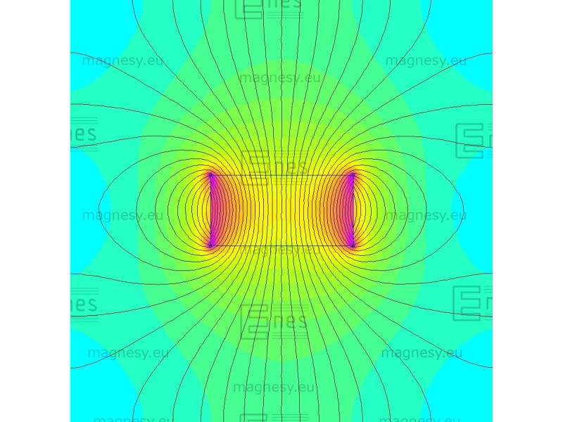 D10 x 5 / N38 - Neodimov magnet (NdFeB)
