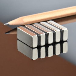 25 x 10 x 5 / N38 - Neodymmagnet (NdFeB)