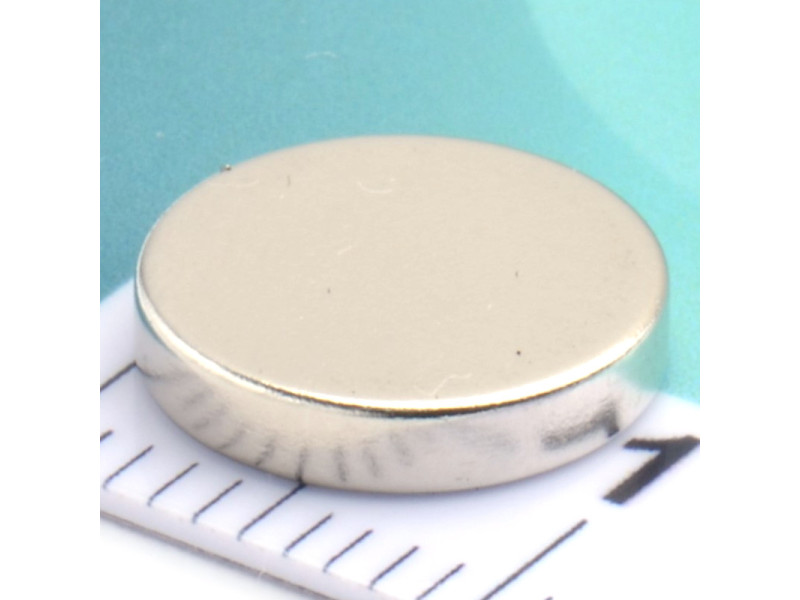 D10 x 2 / N38 - Neodimov magnet (NdFeB)