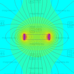 D10 x 2 / N38 - Neodymmagnet (NdFeB)