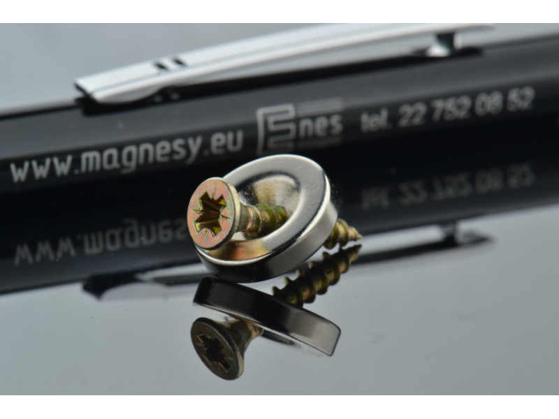 D14 x d8/4 x 3 / N35 - Neodymmagnet (NdFeB)