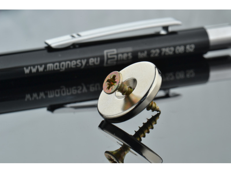 D20 x d7/3,5 x 3 / N38 - Neodímium mágnes (NdFeB)