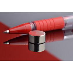 D12 x 6 / N38 - Neodymmagnet (NdFeB)