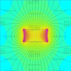 D12 x 6 / N38 - Neodymmagnet (NdFeB)
