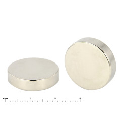 D20 x 5 / N38 - Neodimov magnet (NdFeB)