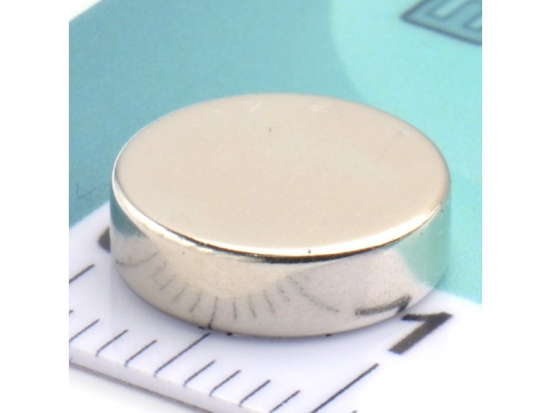 D10 x 3 / N38 - Neodimov magnet (NdFeB)