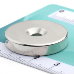 D25 x d7,5/4,5 x 5 / N38 - Neodymmagnet (NdFeB)