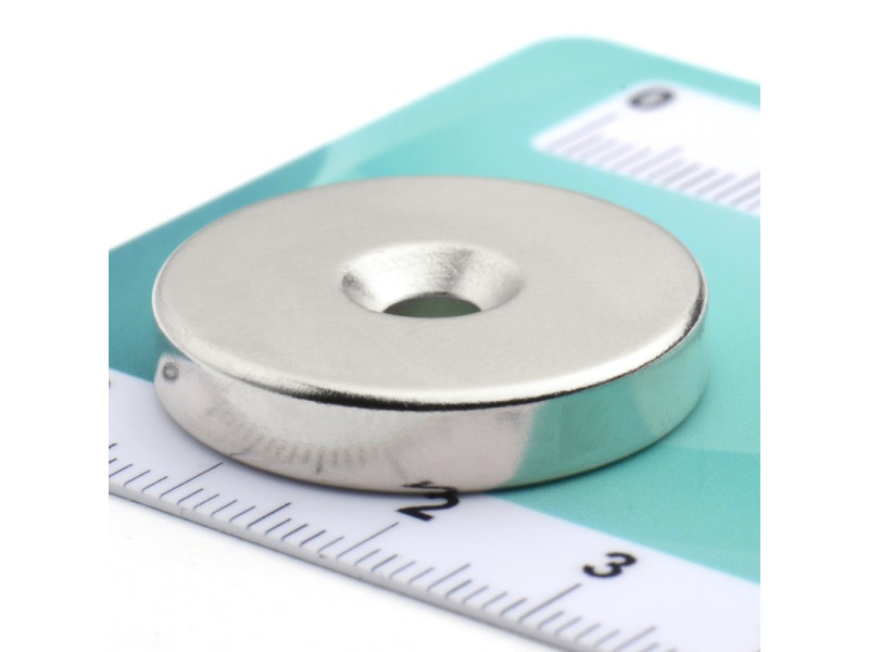 D25 x d7,5/4,5 x 5 / N38 - Neodymmagnet (NdFeB)