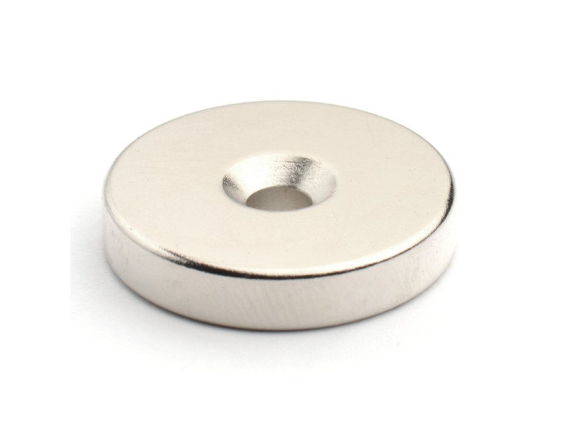 D25 x d7,5/4,5 x 5 / N38 - Neodymmagnet (NdFeB)