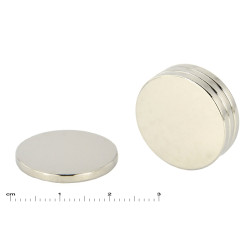 D20 x 2 / N38 - Neodymmagnet (NdFeB)