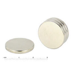 D20 x 2,5 / N38 - Neodymmagnet (NdFeB)